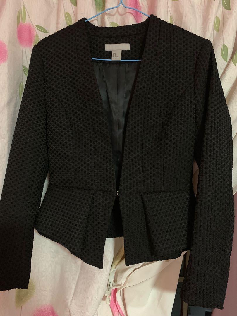 Peplum blazer h&m 2025