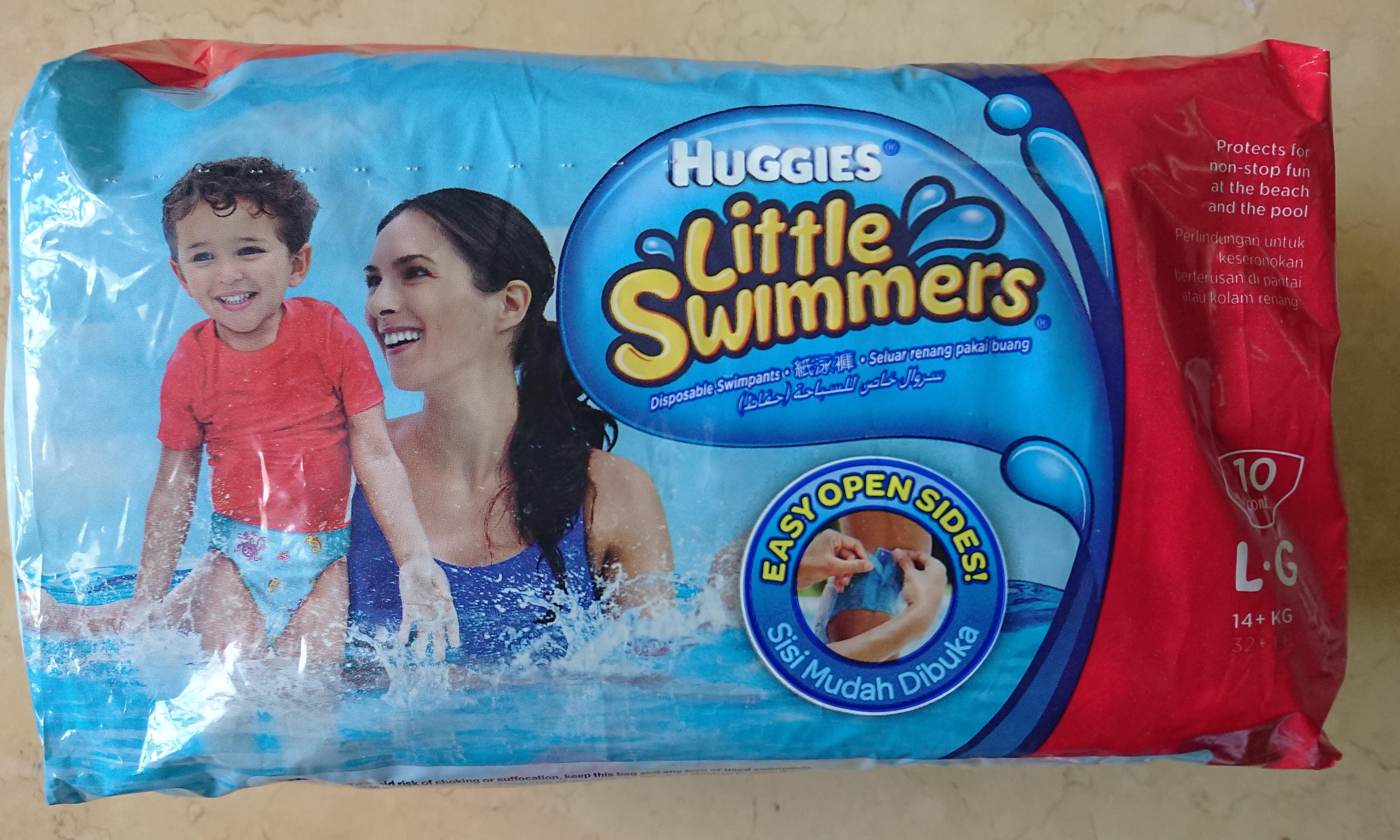 Huggies Little Swimmers Swim diapers, Babies & Kids, Bathing