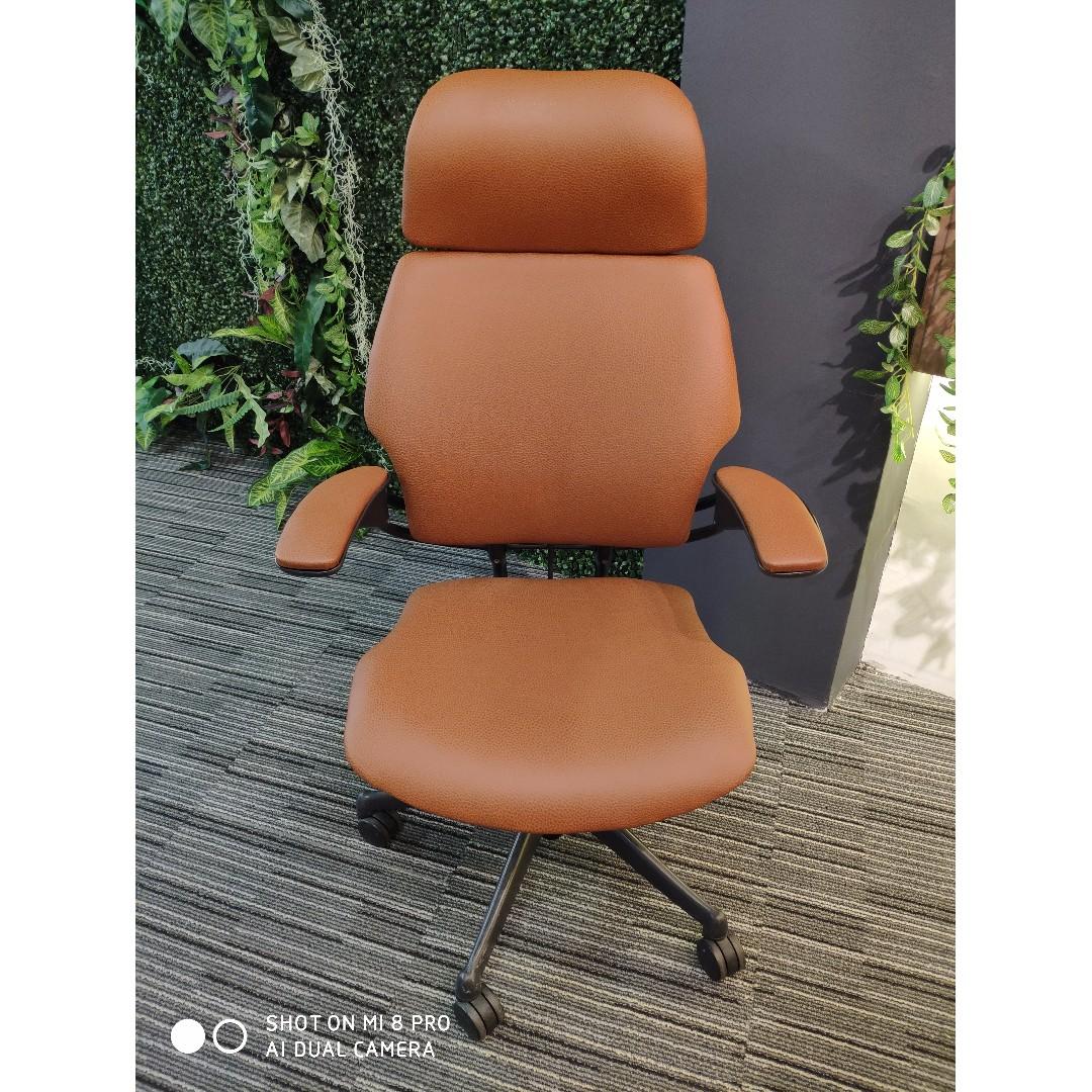 Humanscale Reupholster Freedom Headrest Chair Furniture Home Living Furniture Chairs On Carousell