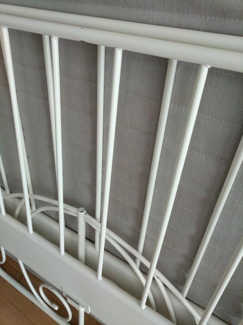 Ikea Double Bed Mattress, Frame, Slats, Furniture & Home Living