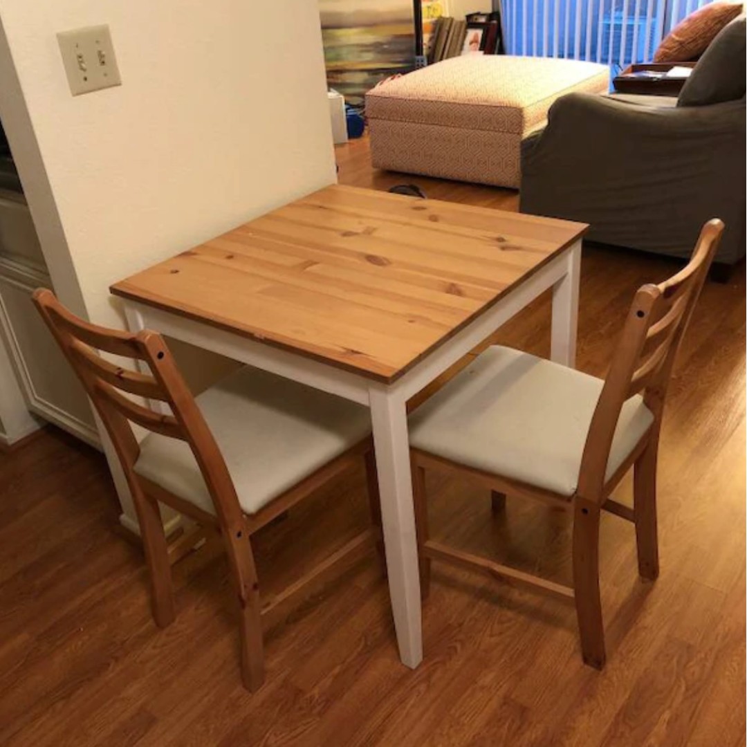 Ikea Lerhamn Dining Table Study Desk Home Furniture Furniture