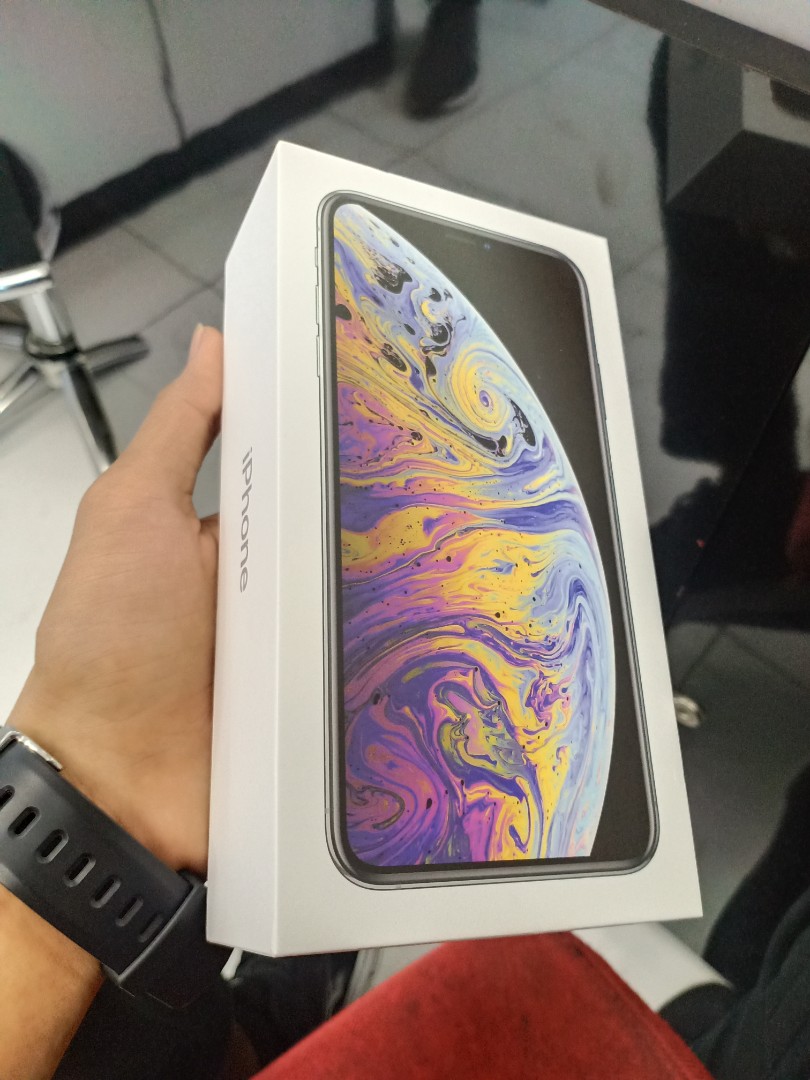 iPhone XS Max 256GB Dual Sim Grey New, Telepon Seluler & Tablet, iPhone