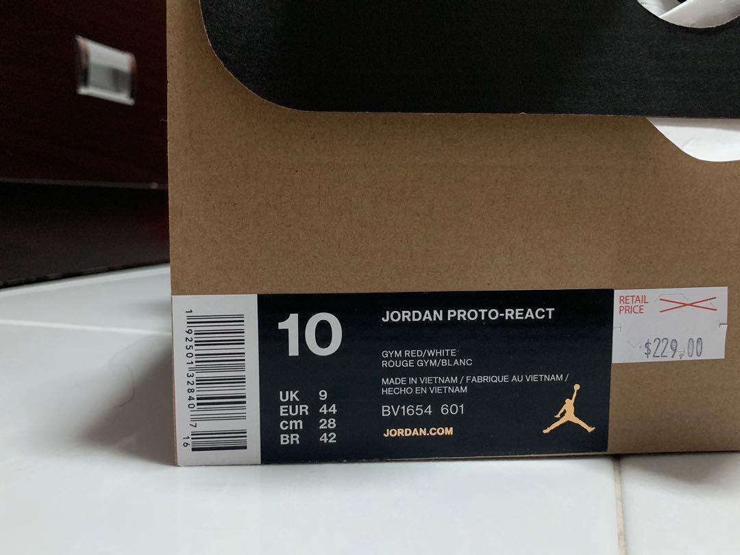 SBD  001 - Jordan Proto React Men Shoes - Air Jordan x SoleFly Nike AJ 10  Retro Velvet Brown 10th Anniversary DZ3323