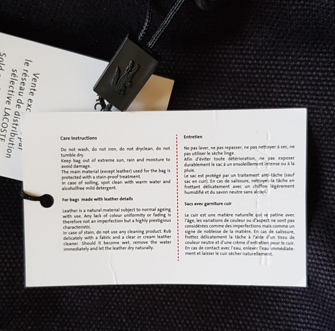 Lacoste Suzie Shoulder Strap Vulcan Bag on Carousell