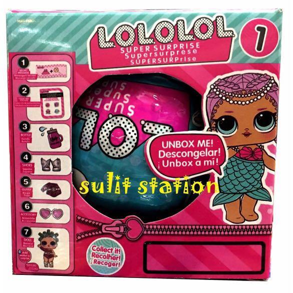 LOL SURPRISE GIRLS BLIND EGG TOY FIGURES PARTY GIVEAWAY SOUVENIR