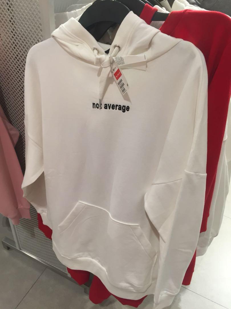H&m not average hoodie on sale