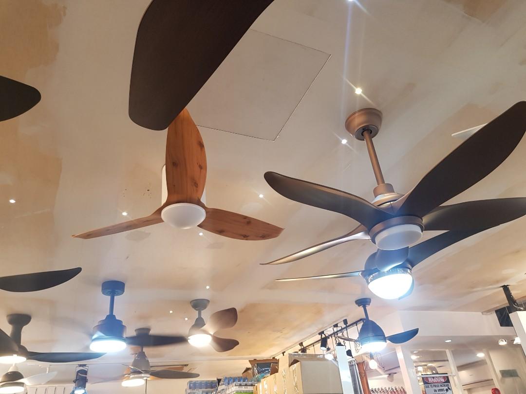 [Many choice] Ceiling fan with led light, Furniture & Home Living