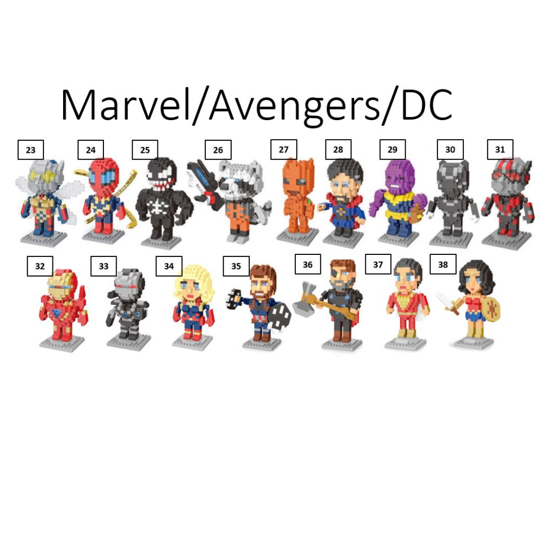 nanoblocks marvel