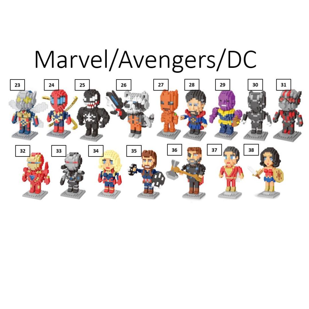 nanoblocks marvel