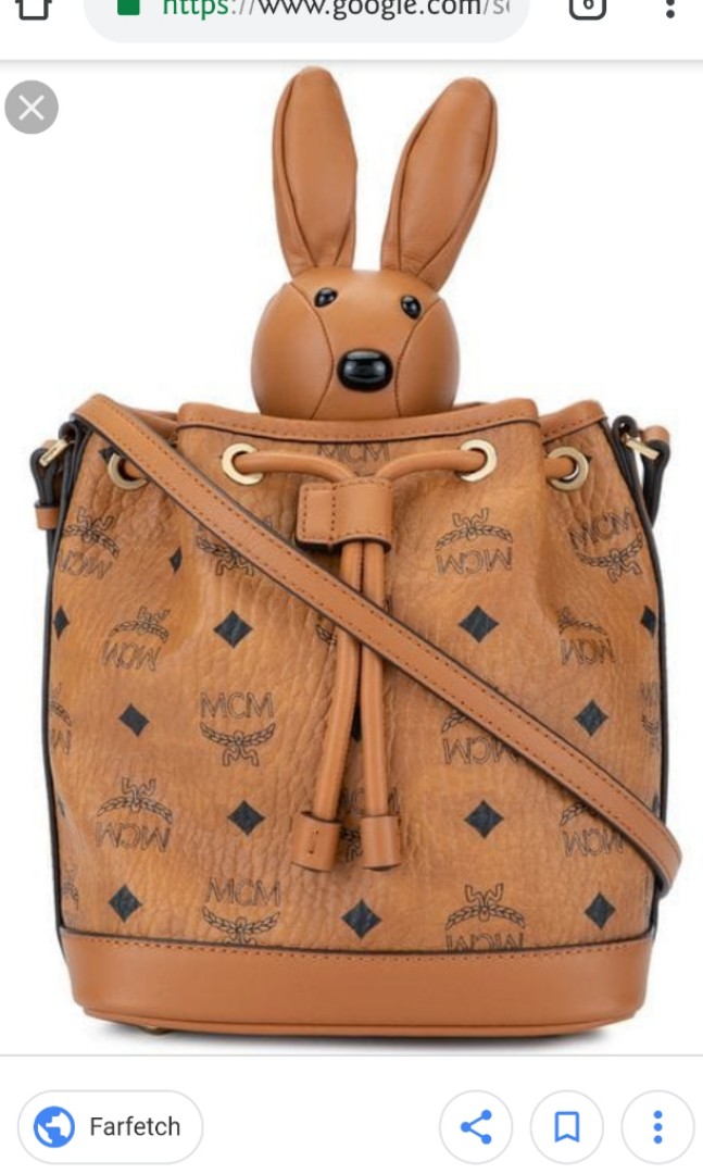 mcm rabbit backpack