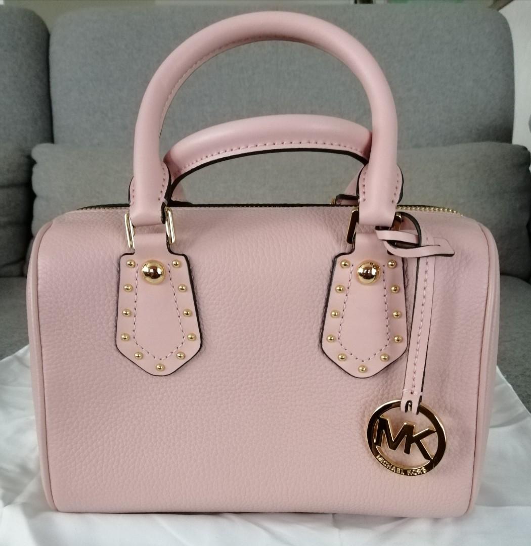 michael kors aria small satchel