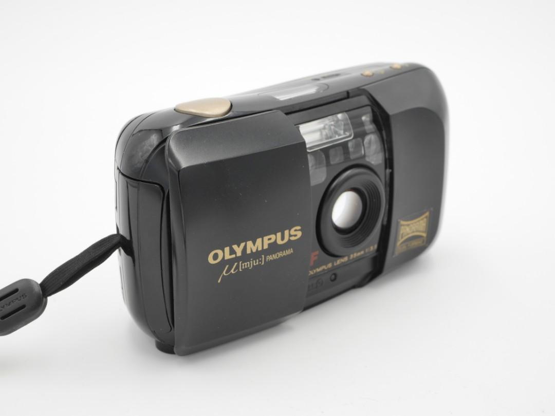 MINT Olympus MJU 1 GOLD Panorama Quartz date *RARE*, Photography