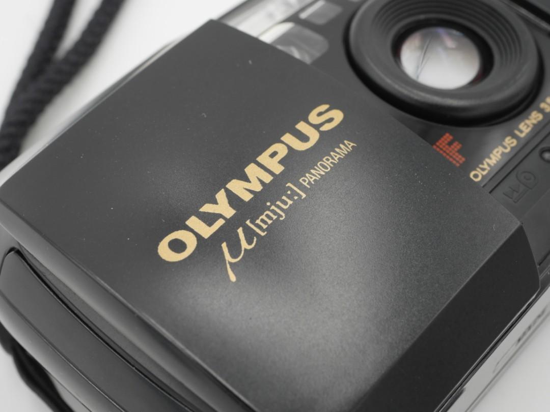 MINT Olympus MJU 1 GOLD Panorama Quartz date *RARE*, Photography