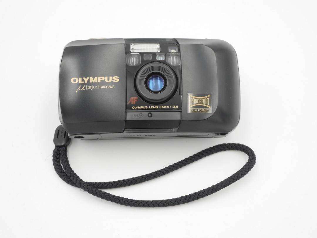 MINT Olympus MJU 1 GOLD Panorama Quartz date *RARE*, Photography