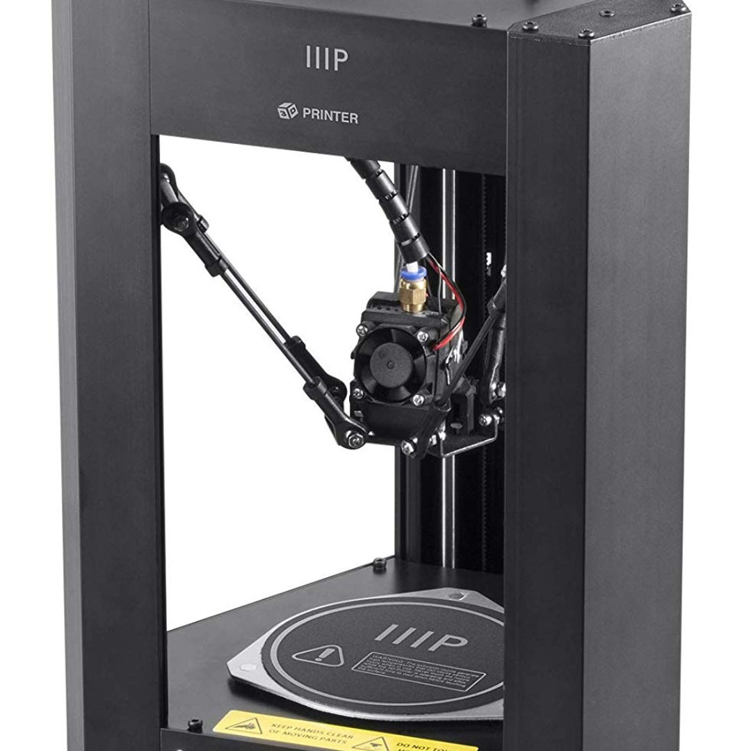 Monoprice Mini Delta 3D Printer With Heated (110 x 110 x 120 mm) Build