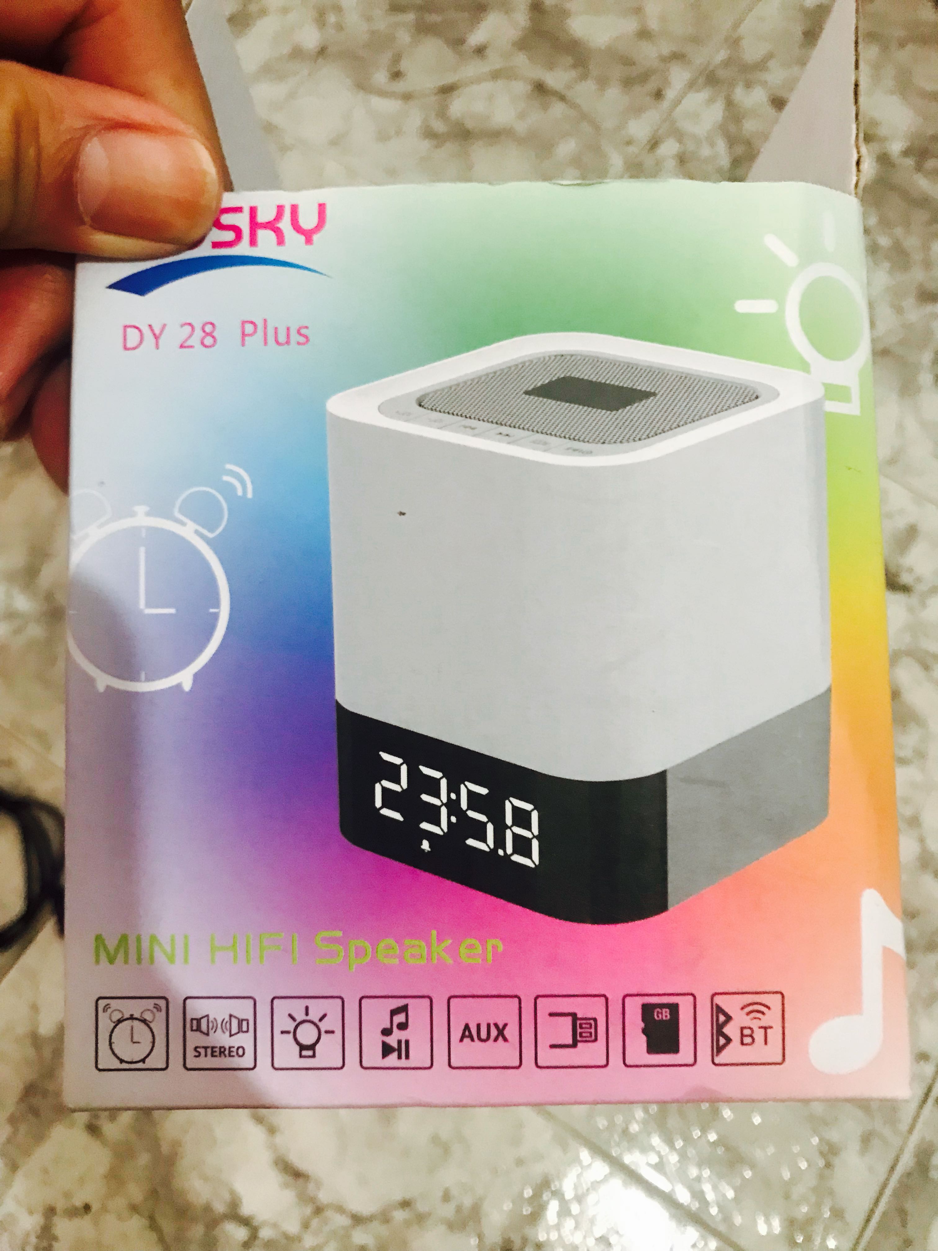 Musky mini hifi speaker clearance dy28 plus