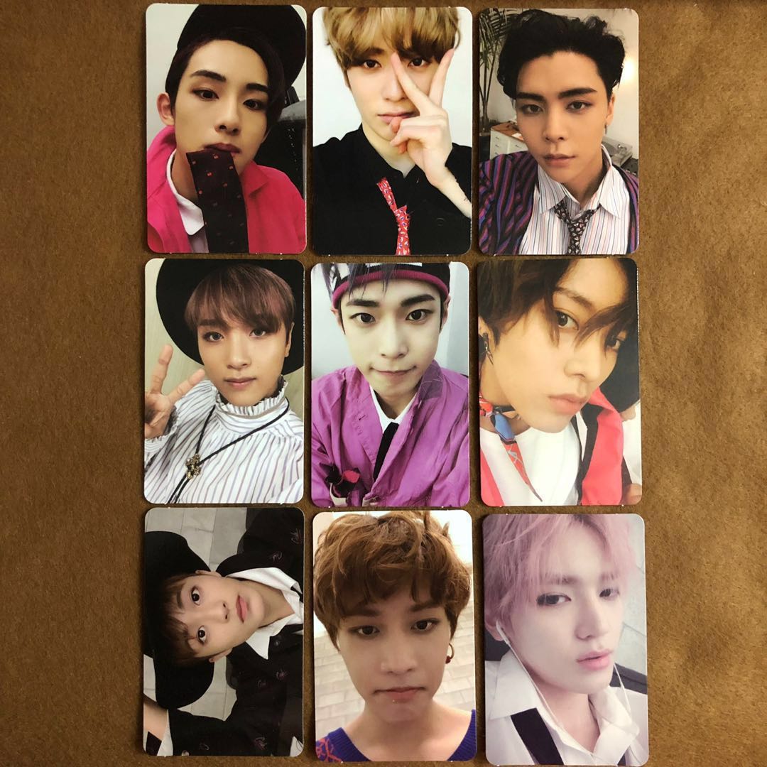 nct 127 cherry bomb photocards, Hobbies & Toys, Memorabilia & Collectibles, KWave on Carousell