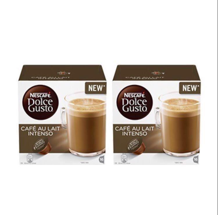 dolce gusto cafe au lait intenso