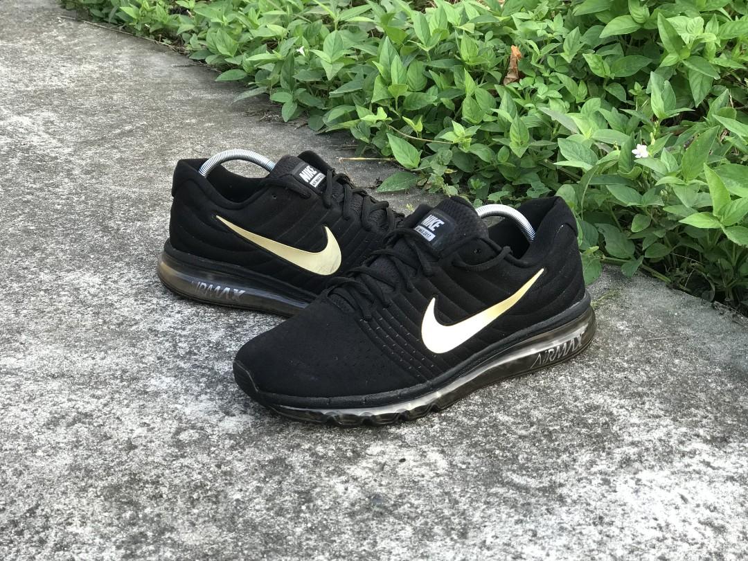 air max 2017 black gold