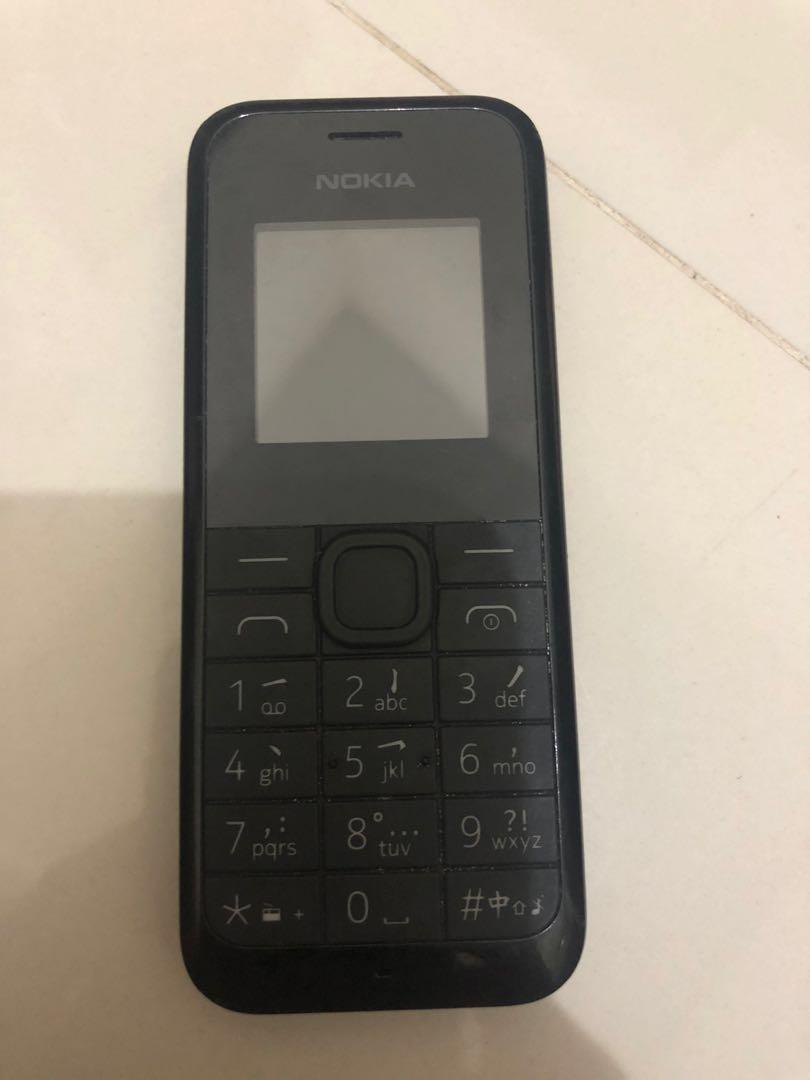 Nokia 105 Black Telepon Seluler Tablet Lainnya Di Carousell