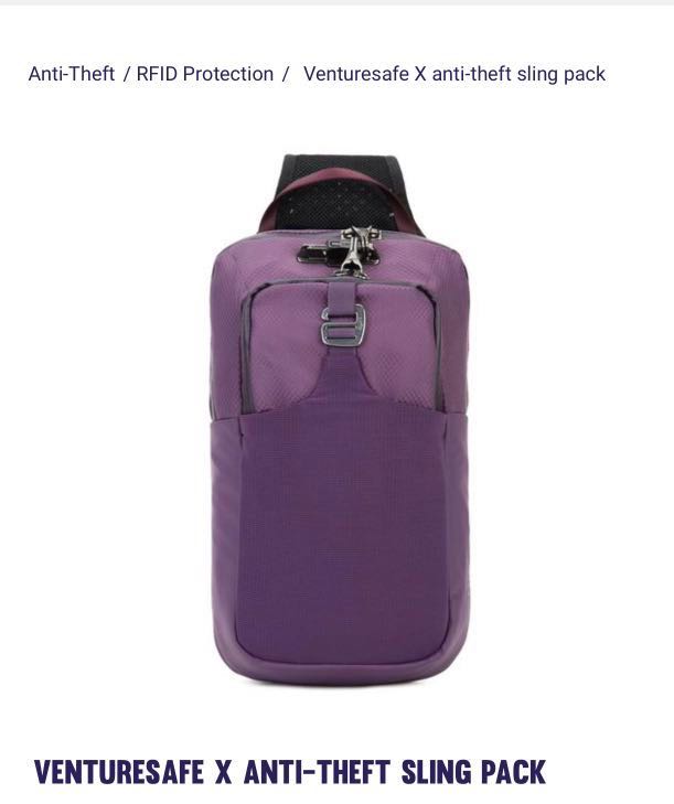 Pacsafe venturesafe x online sling