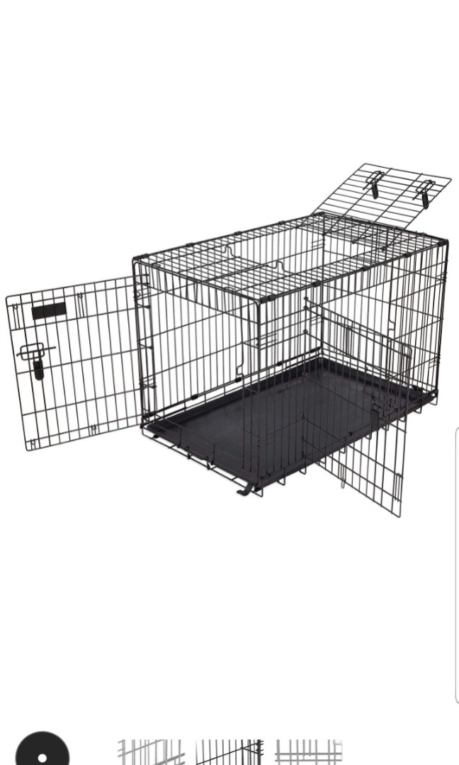Precision Pet Petmate Large 3 Triple Three Door 36 Inch Dog Cat Kitten Puppy Pet Crate Cage With Divider Elite By Precision 94 X 60 3 X 9 5 Cm 13 1 Kg 36 By