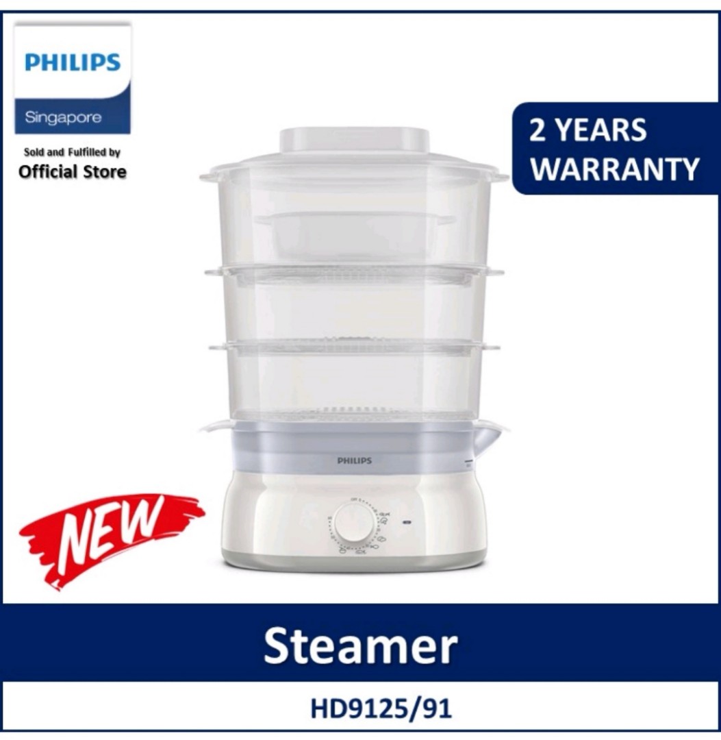 Philips Food steamer HD9125, TV & Home Appliances, Kitchen Appliances