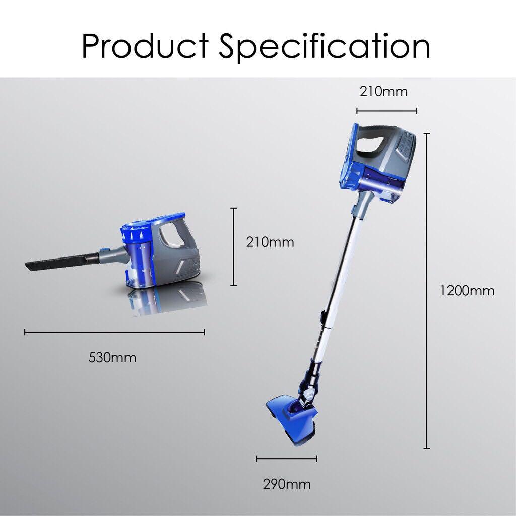 PowerPac Lightweight Cordless Handheld Stick Vacuum cleaner (PPV3700