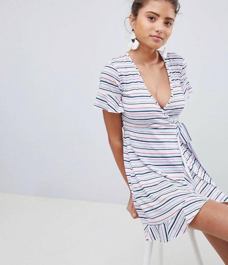 Prettylittlething Wrap Dress Top Sellers, UP TO 54% OFF |  www.editorialelpirata.com