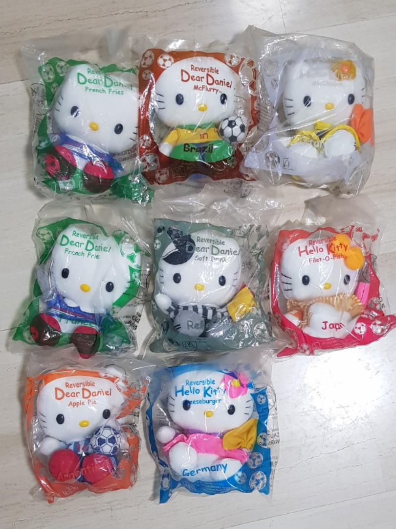 hello kitty mcdonalds soft toy