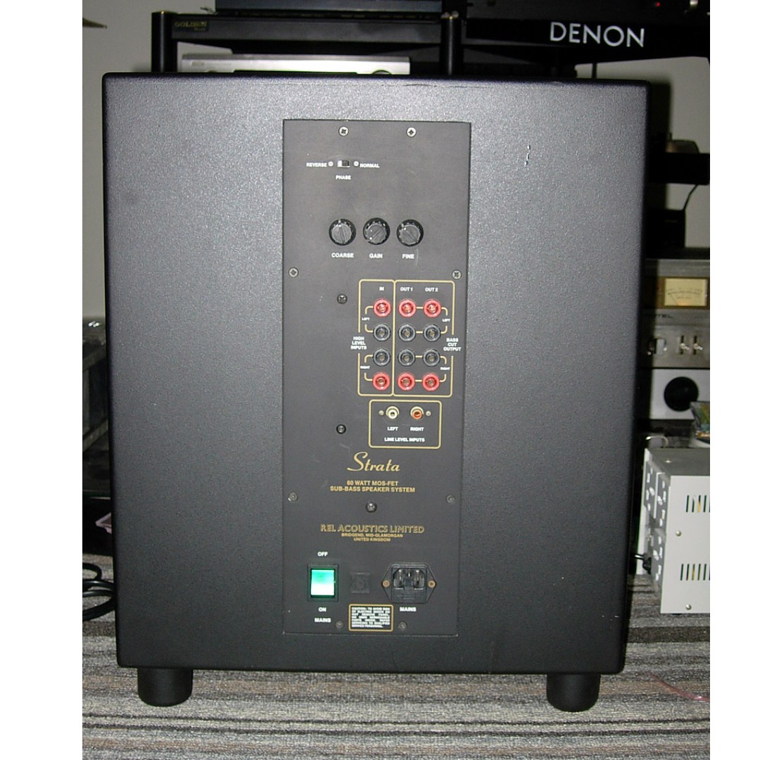 Rel strata subwoofer 2025