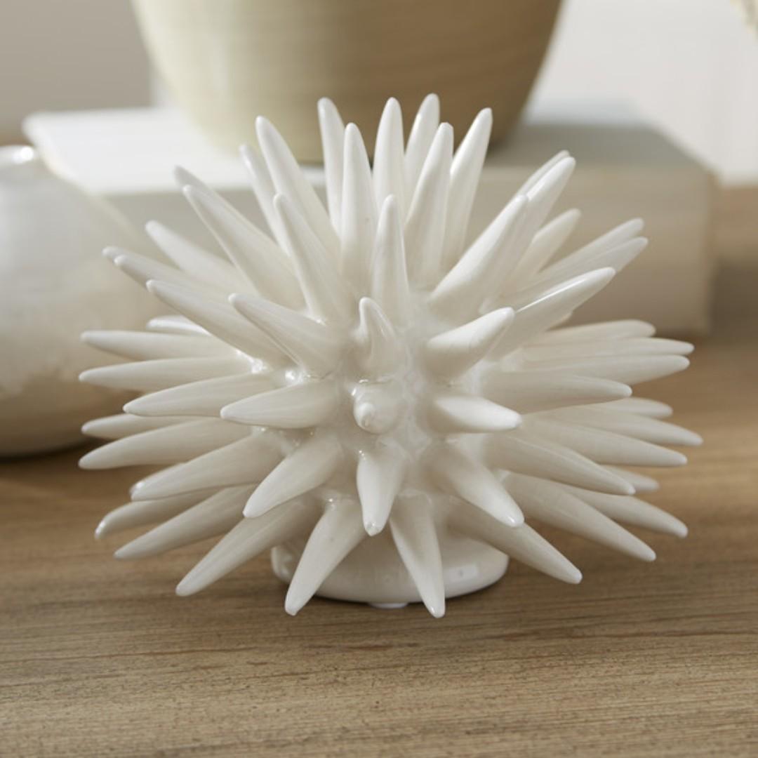 Sale White Coral Ceramic Decor On Carousell