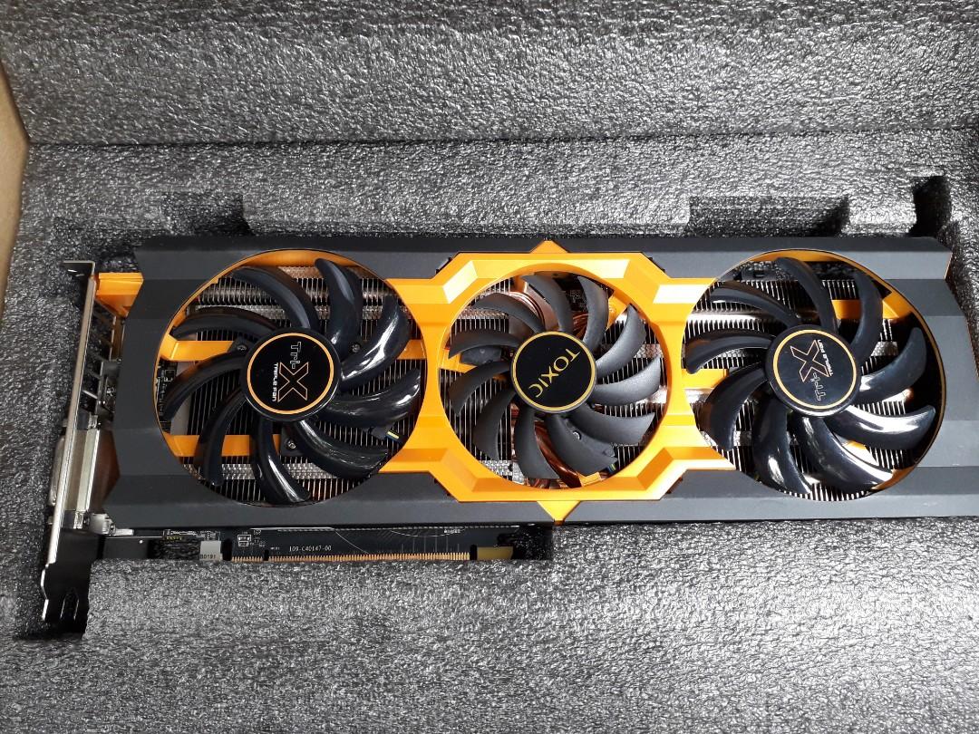 Sapphire Radeon R9 270x Toxic Edition Electronics Computer Parts Accessories On Carousell