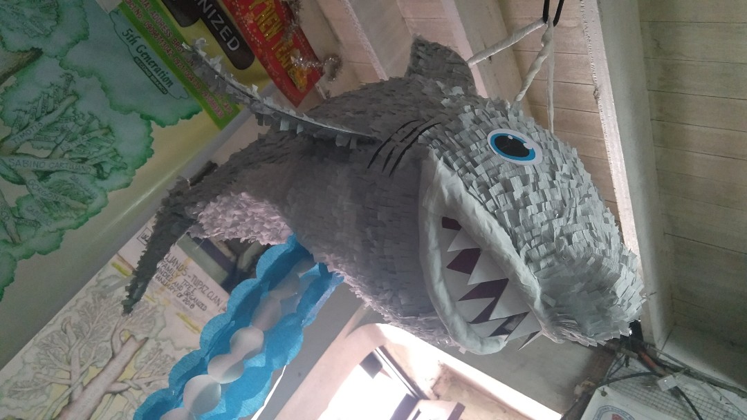 Shark piñata, Hobbies & Toys, Stationary & Craft, Occasions & Party ...
