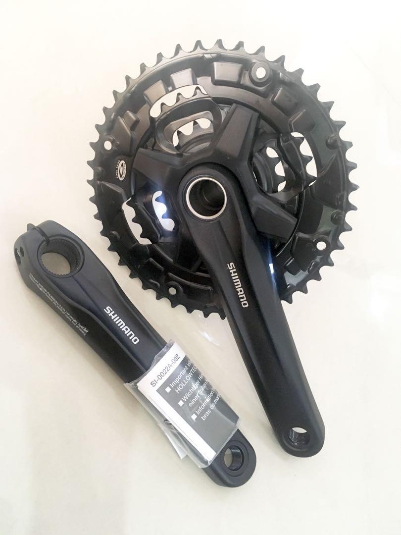 Shimano mt210 sales crankset review