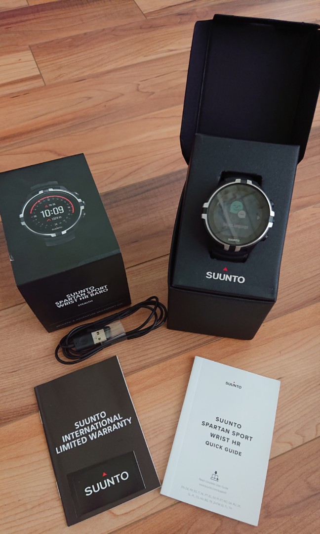 Suunto spartan sport wrist hr baro stealth 2019 clearance