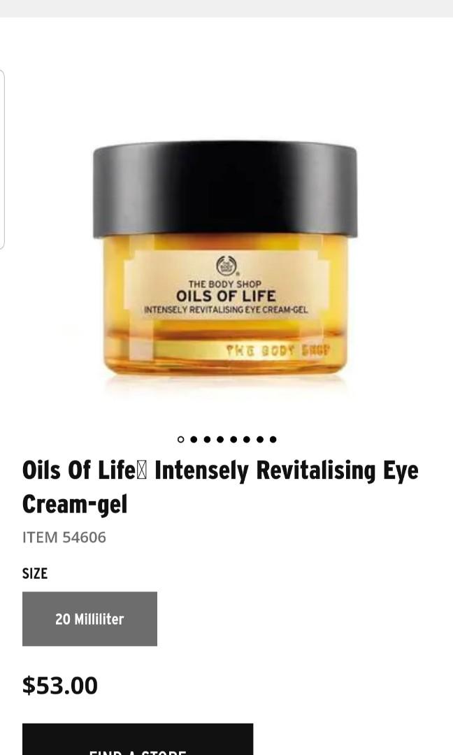 The Body Shop eye cream, Beauty & Personal Care, Bath & Body, Body Care