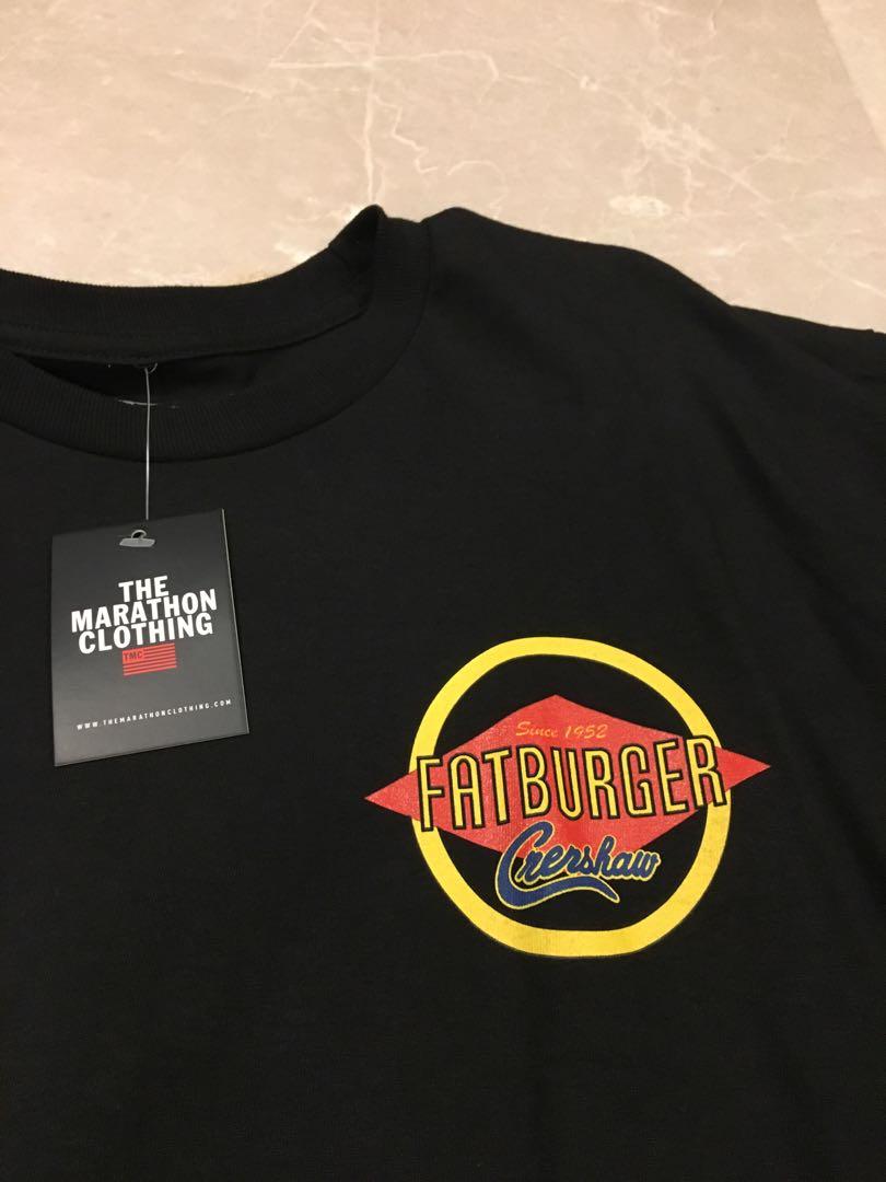 The Marathon Clothing X Fatburger T Shirt Black Men S Fashion