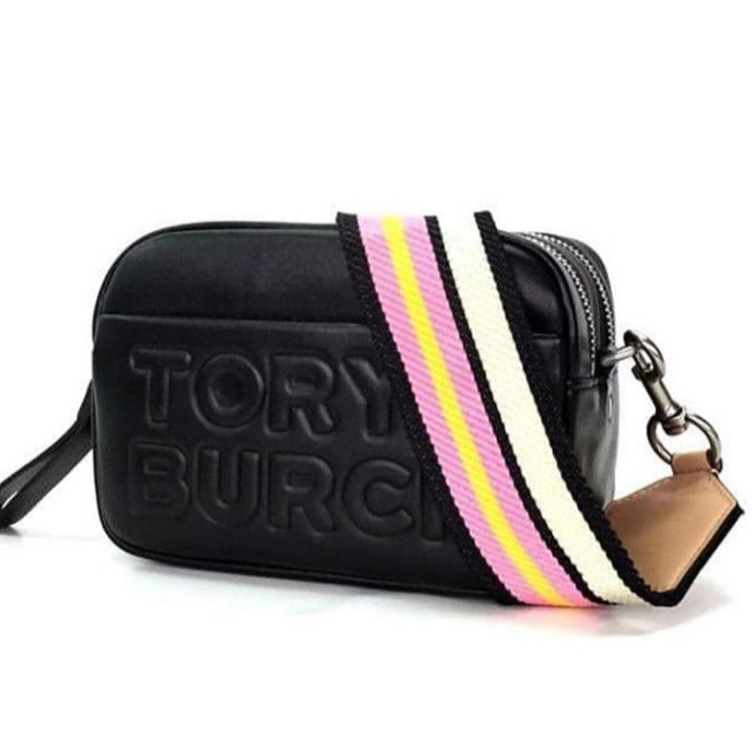 tory burch perry double zip mini bag