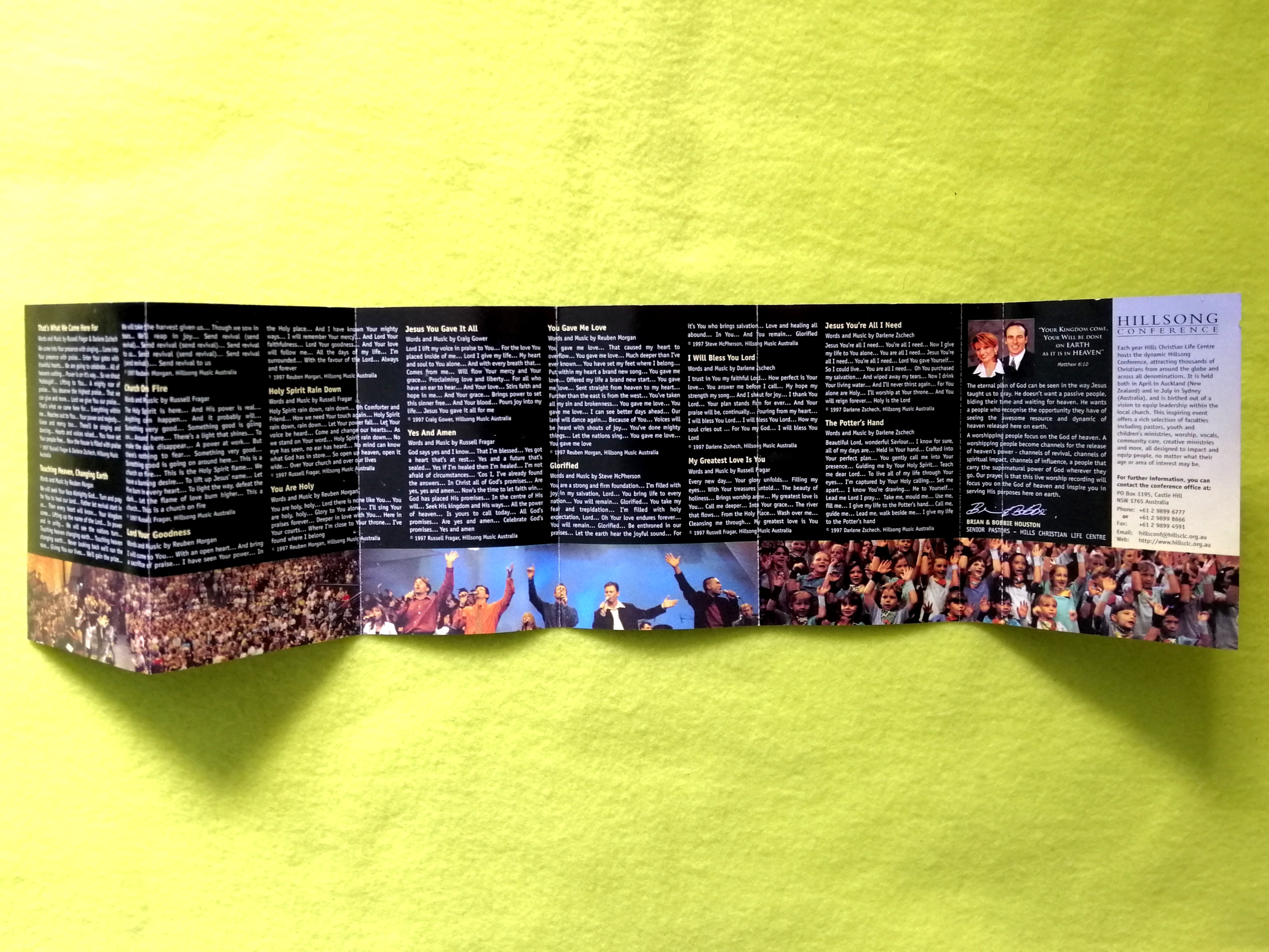 Touching Heaven Changing Earth Hillsong Music Australia
