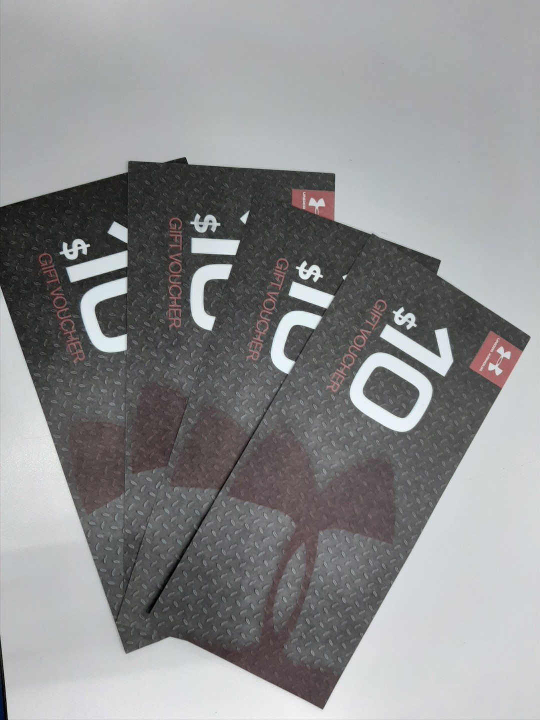 Under Armour Gift Voucher 4x10 (Expiry 31 May 2019), Tickets