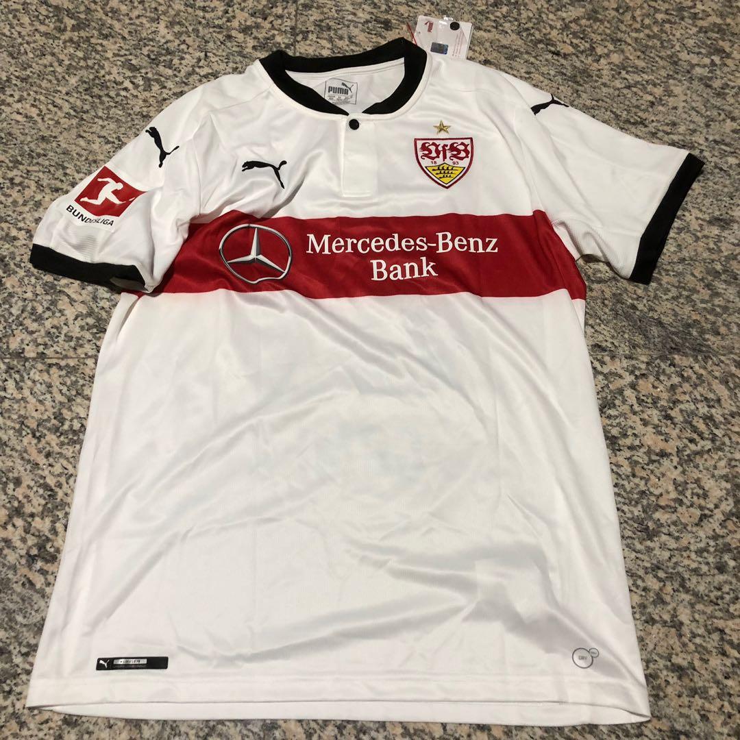 Vfb Stuttgart 2017 18 Mario Gomez Jersey Sports Sports Apparel On Carousell