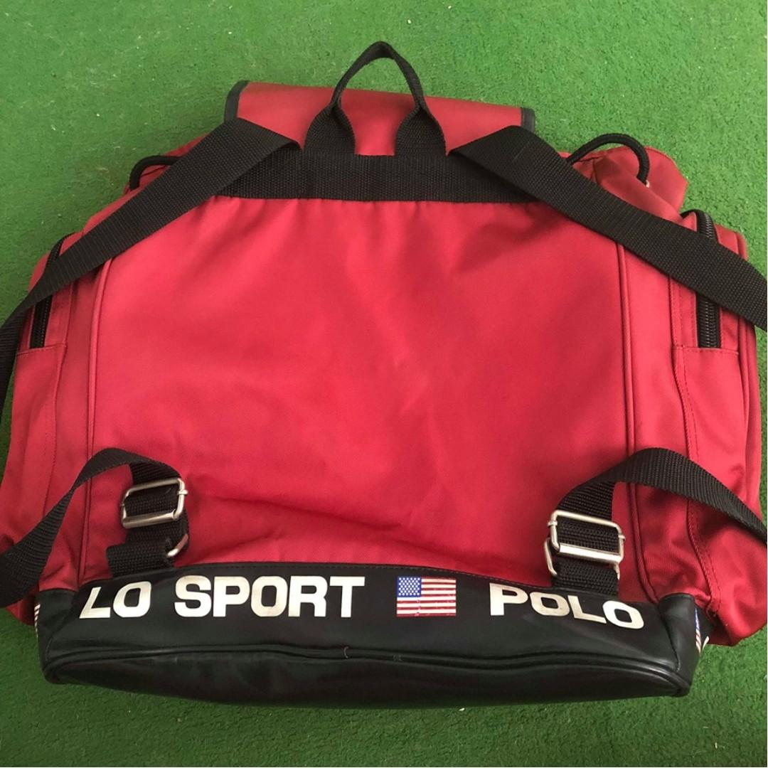 Vintage Ralph Lauren Polo Sport backpack, Men's Fashion, Bags