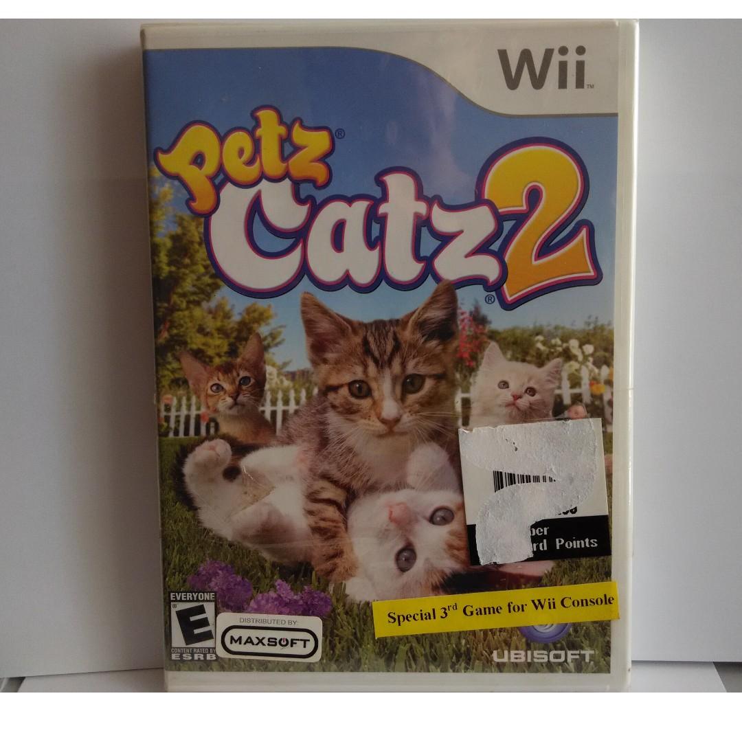 Wii Game Title Petz Catz 2 Sealed New Fun Family Games