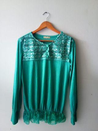 Blouse Green