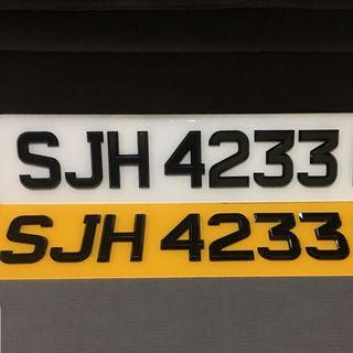 3D Euro Plate