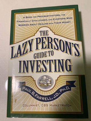 The Lazy Person’s Guide to Investing - Paul B Farrell (Hard Cover)