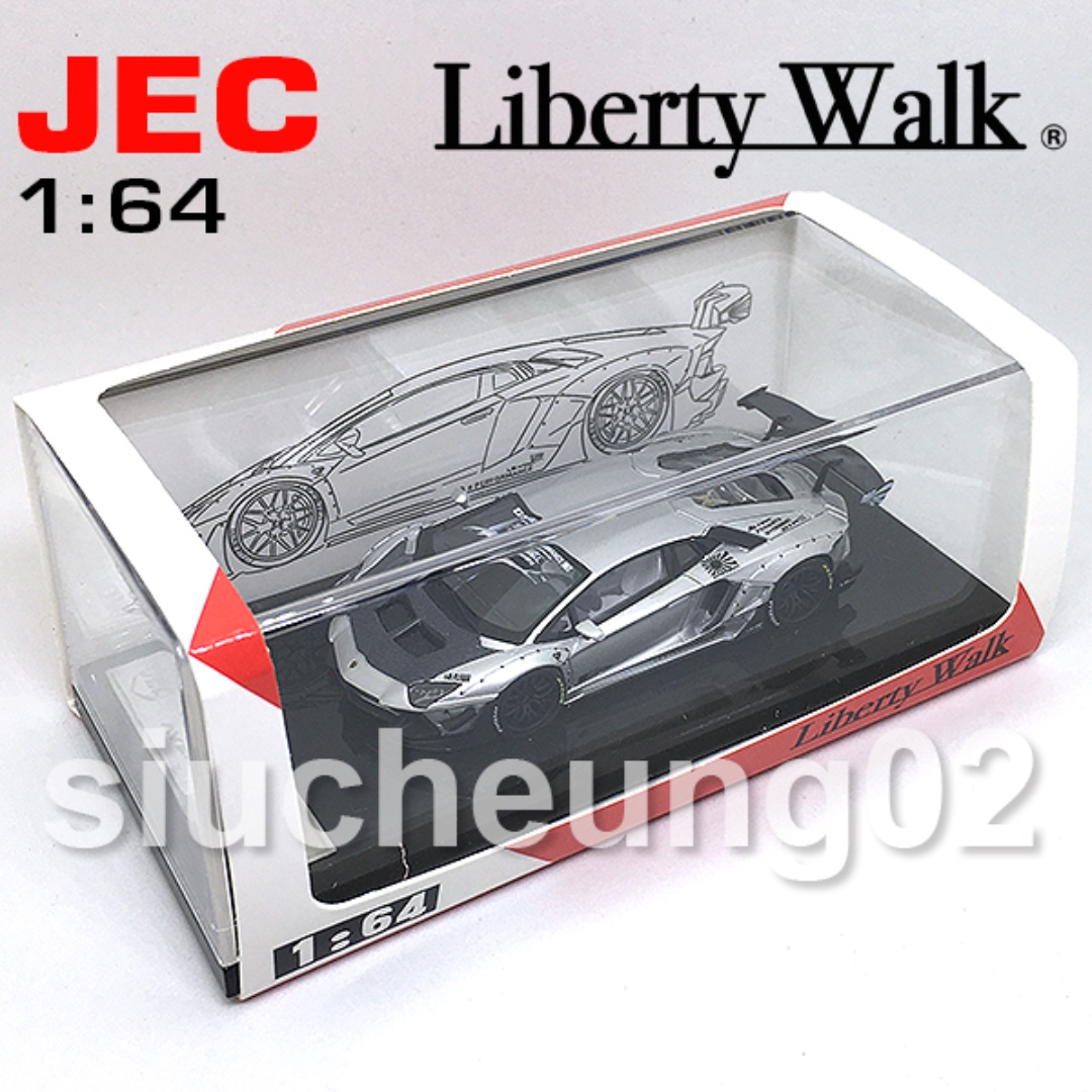 1 64 Jec Lb Works Liberty Walk Lb Performance 林寶堅尼lamborghini Aventador 2 0 Lp700 銀色silver 玩具 遊戲類 玩具 Carousell