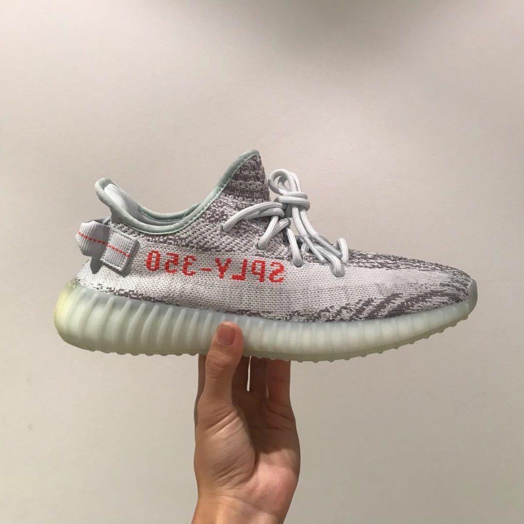 yeezy blue tint resell