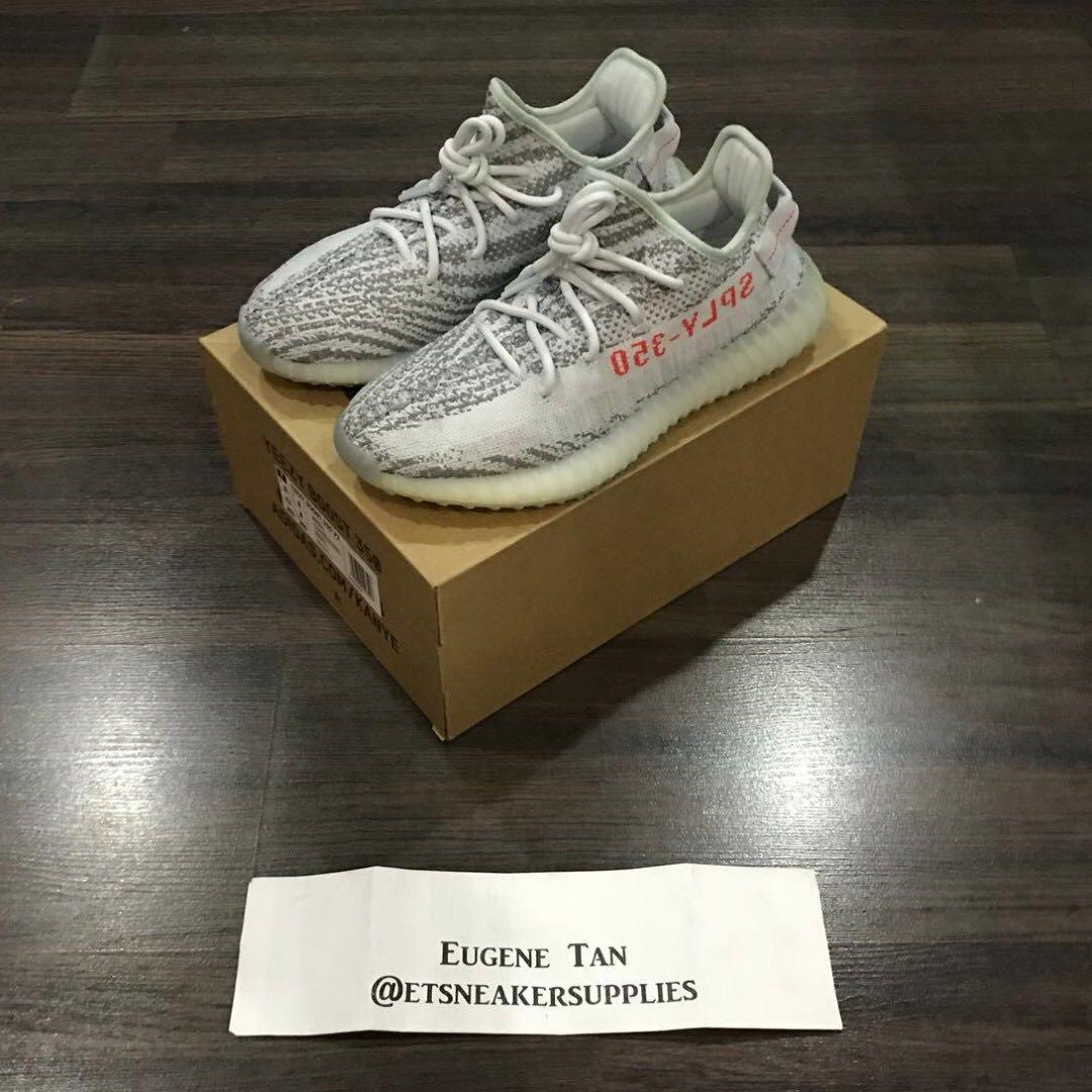 Adidas yeezy hotsell blue tint